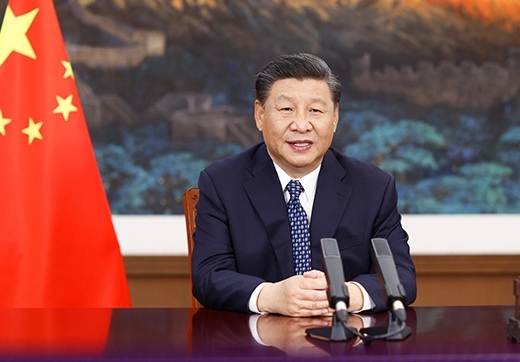 中国国家主席习近平同乌克兰总统泽连斯基通电话